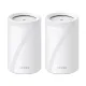 TP-Link Deco BE65 BE11000 Tri-Band WiFi 7 Mesh Router (2-Pack)